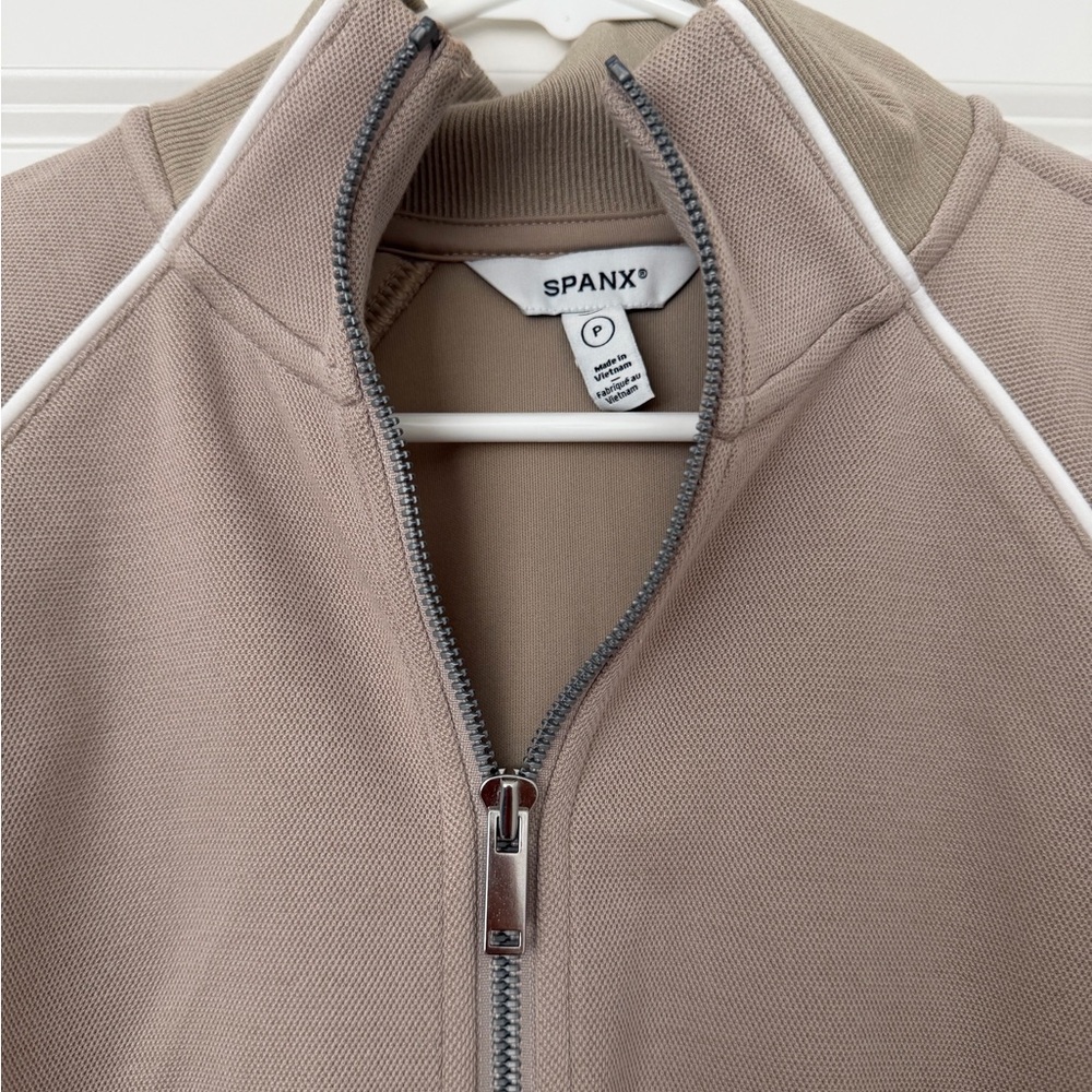 SPANX Air Essentials Zip-Up Track Jacket - Picture 8 of 9